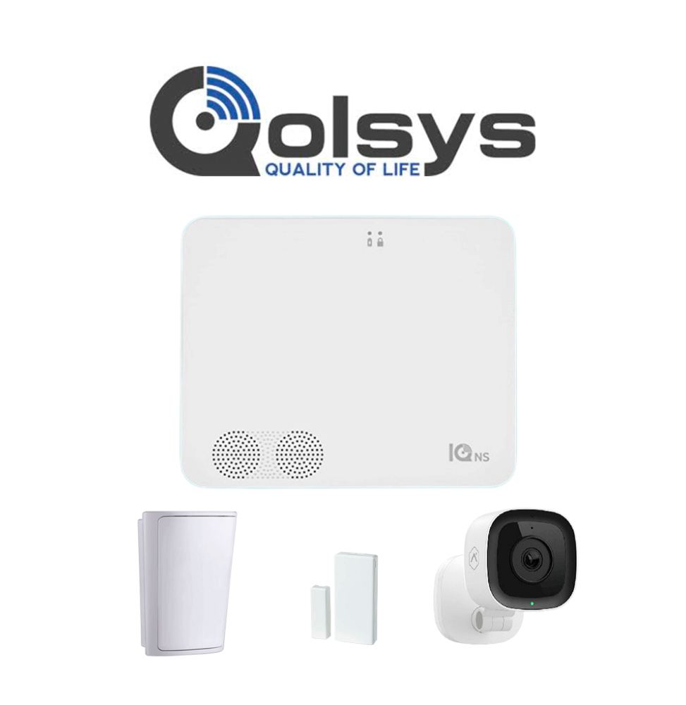 QOLSYS QOLSYSVBNS QOLSYS IQ4 NS Video Basico - Paquete que contiene Sistema de A