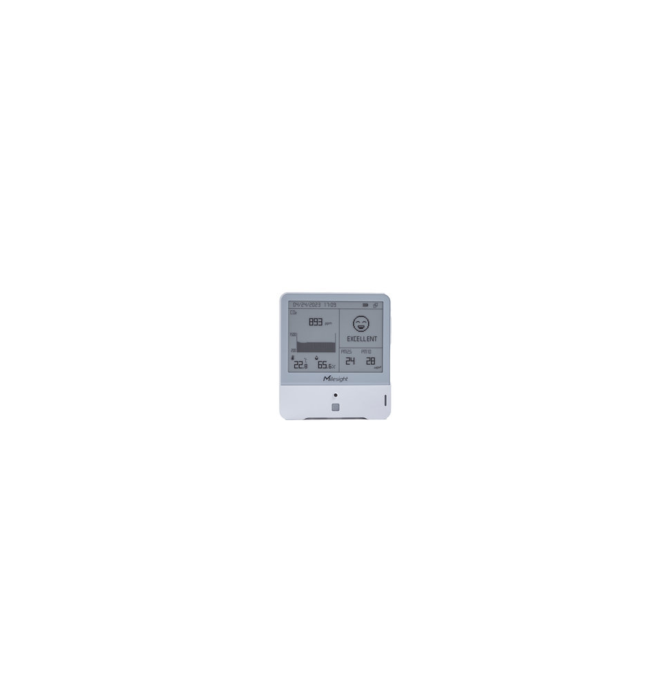 AM308915M Display LoRaWAN con sensor de temperatura humedad y calidad del aire AM308