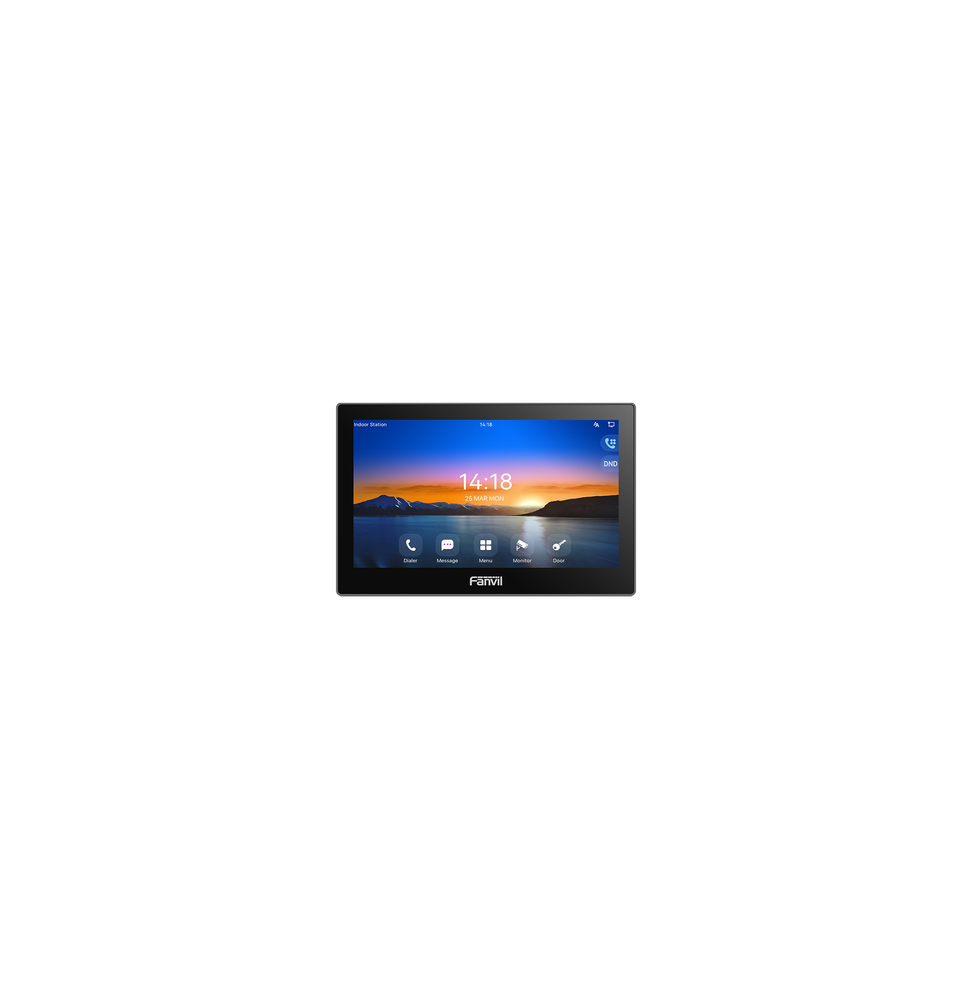 I504W Monitor Audio/Video IP/SIP para interior Wi-Fi pantalla tctil de 7  Apertura r