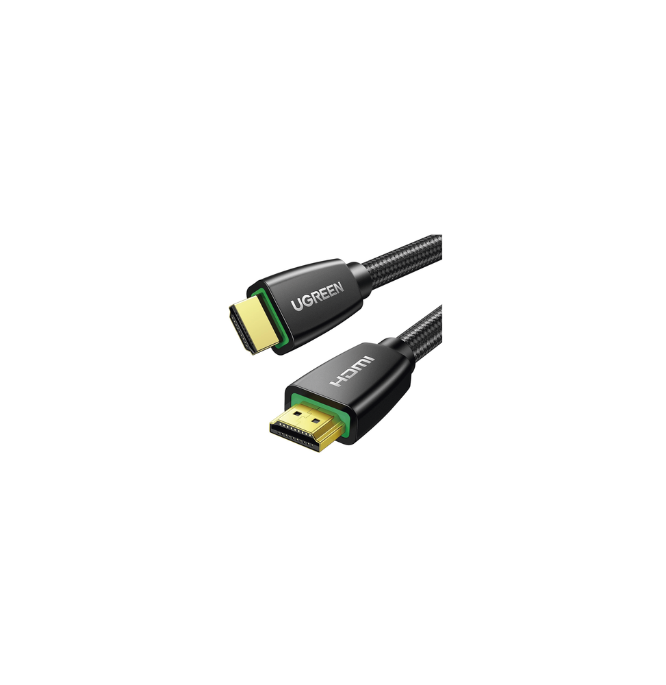 40410 Cable HDMI 2.0 de Nylon Trenzado / 2 m / 4K60Hz / HDR / 3D / HEC (Canal Ethern