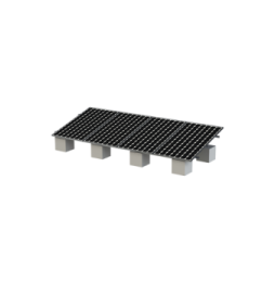 VEKTOR8RST Montaje para Panel Solar Riel  8  de...
