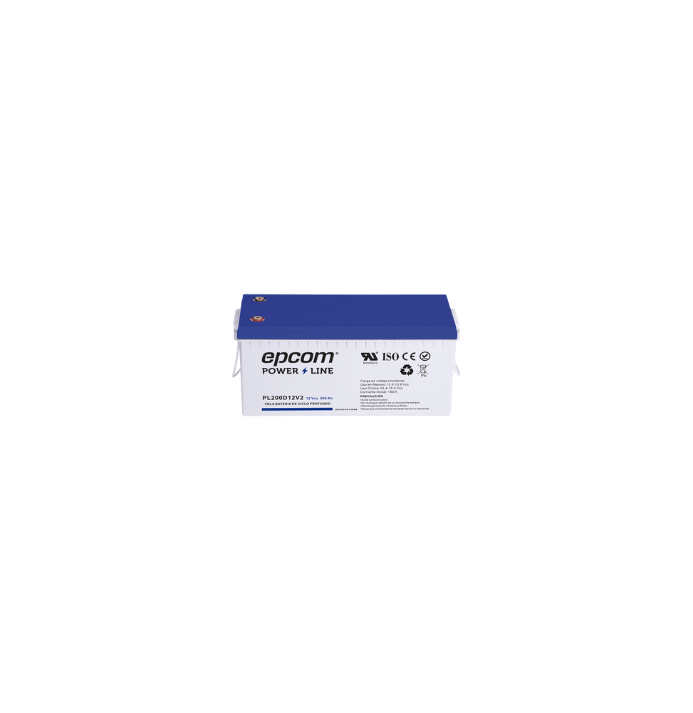 PL200D12V2 Batera 12 Vcc / 200 Ah / UL / Tecnologa AGM-VRLA / Ciclo profundo / Para