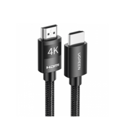 40101 Cable HDMI 2.0 de Nylon Trenzado  2 metros  4K60Hz  ARC  Dolby ATMOS  True HD