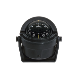 B81R Brjula serie Voyager en color negro cuenta con iluminacin exclusiva NiteVu en c