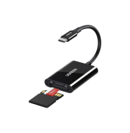 35622 Lector de Tarjetas USB-C 3.1  Soporta Micro-SD (TF) /SD  5Gbps  170 MB/s  OTG