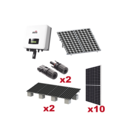 HNS5000TLKIT1 Kit Solar Interconexion / 5kW 220Vca / Inversor AFORE / Montaje Inclui