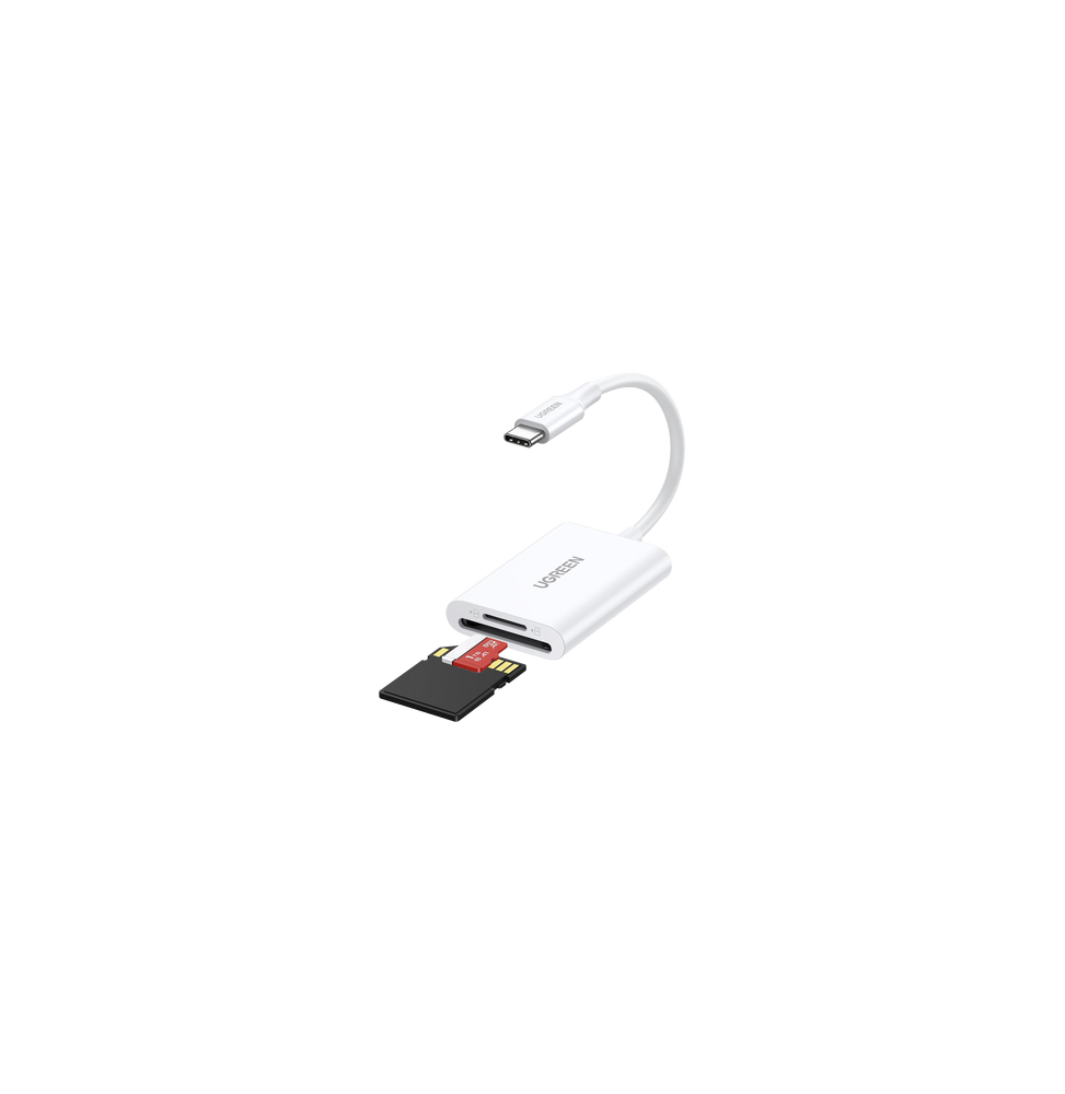 35506 Lector de Tarjetas USB-C 3.1  Soporta Micro-SD (TF) /SD  5Gbps  170 MB/s  OTG