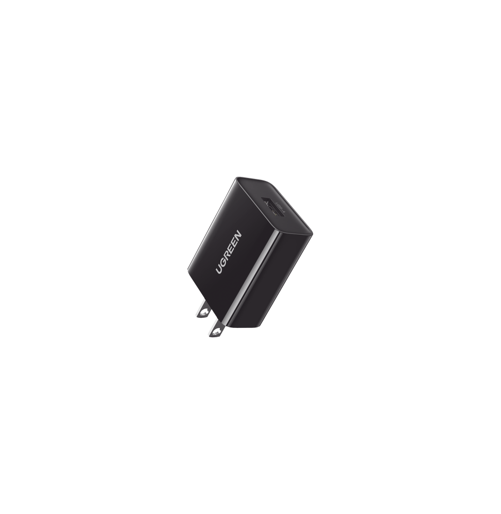 60495 Cargador de 18W  1 Puerto USB-A  Carga Rpida  QC3.0/ QC2.0 /QC1.0 AFC FCP BC1.