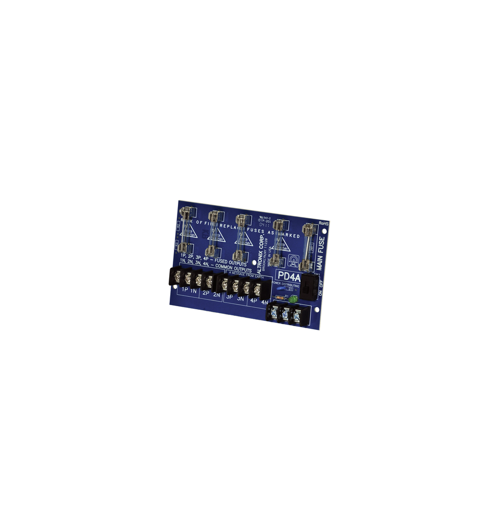 ALTRONIX PD4 Modulo para distribucion de energia