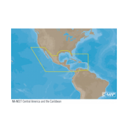 C-MAP 00012055001 NA-Y027: America central y el caribe max-n