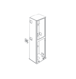 CAME 119RIG056 Gabinete para barrera KX-BG-G4-M y KX-BG-G4-M