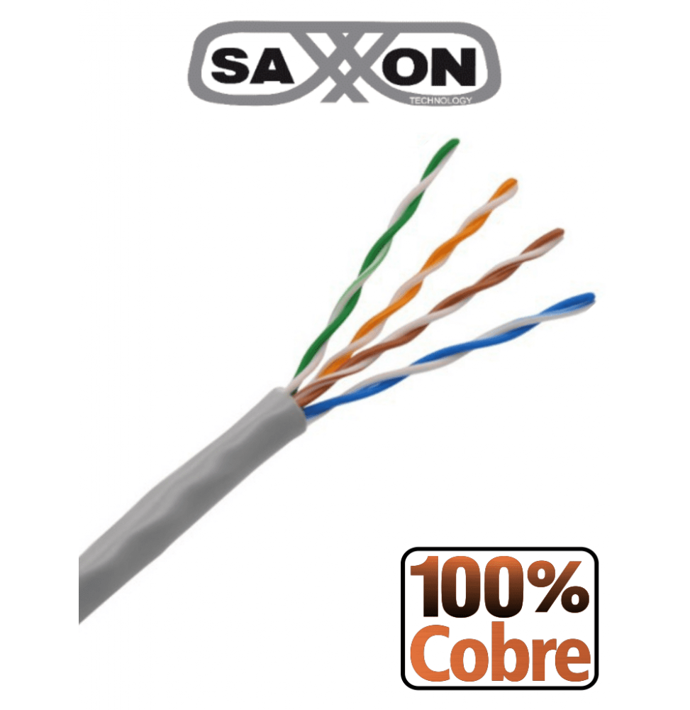 TVD119045 OUTPCAT5E SAXXON OUTPCAT5E - Bobina de Cable UTP C