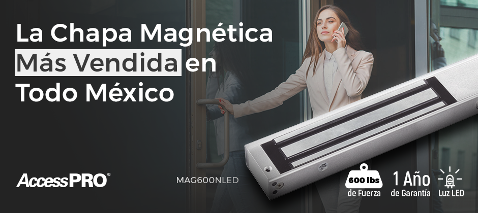Chapa Magnética MAG600NLED